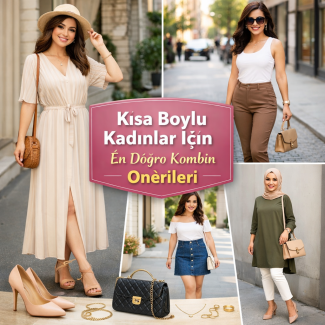 Kısa Boylu Kadınlar İçin En Doğru Kombin Önerileri
