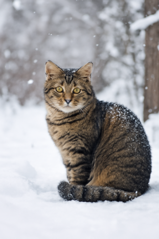 Kışın Kedi Bakımı: Soğuk Havalarda Minik Dostlarınızı Nasıl Korursunuz?