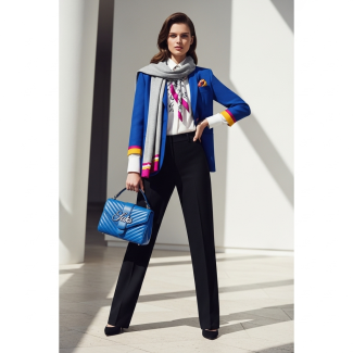 Saks Mavisi Hangi Renkle Kombinlenir? Moda ve Stil Önerileri